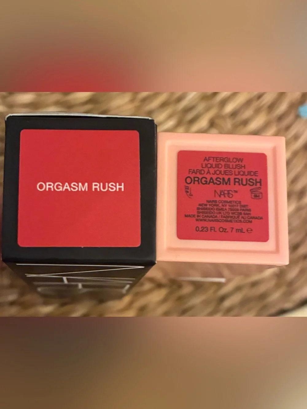 NARS Afterglow Liquid Blush Orgasm Rush Rosy Bronze 0.23 oz 7ml NEW